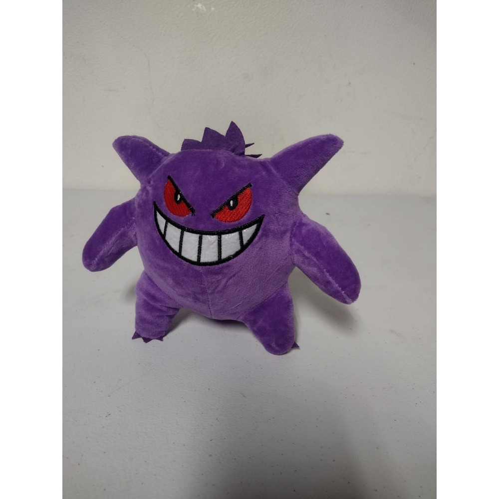 Pokemon Gengar 6"‎ Plush Purple Toy Factory
